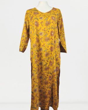 Kurti Yellow
