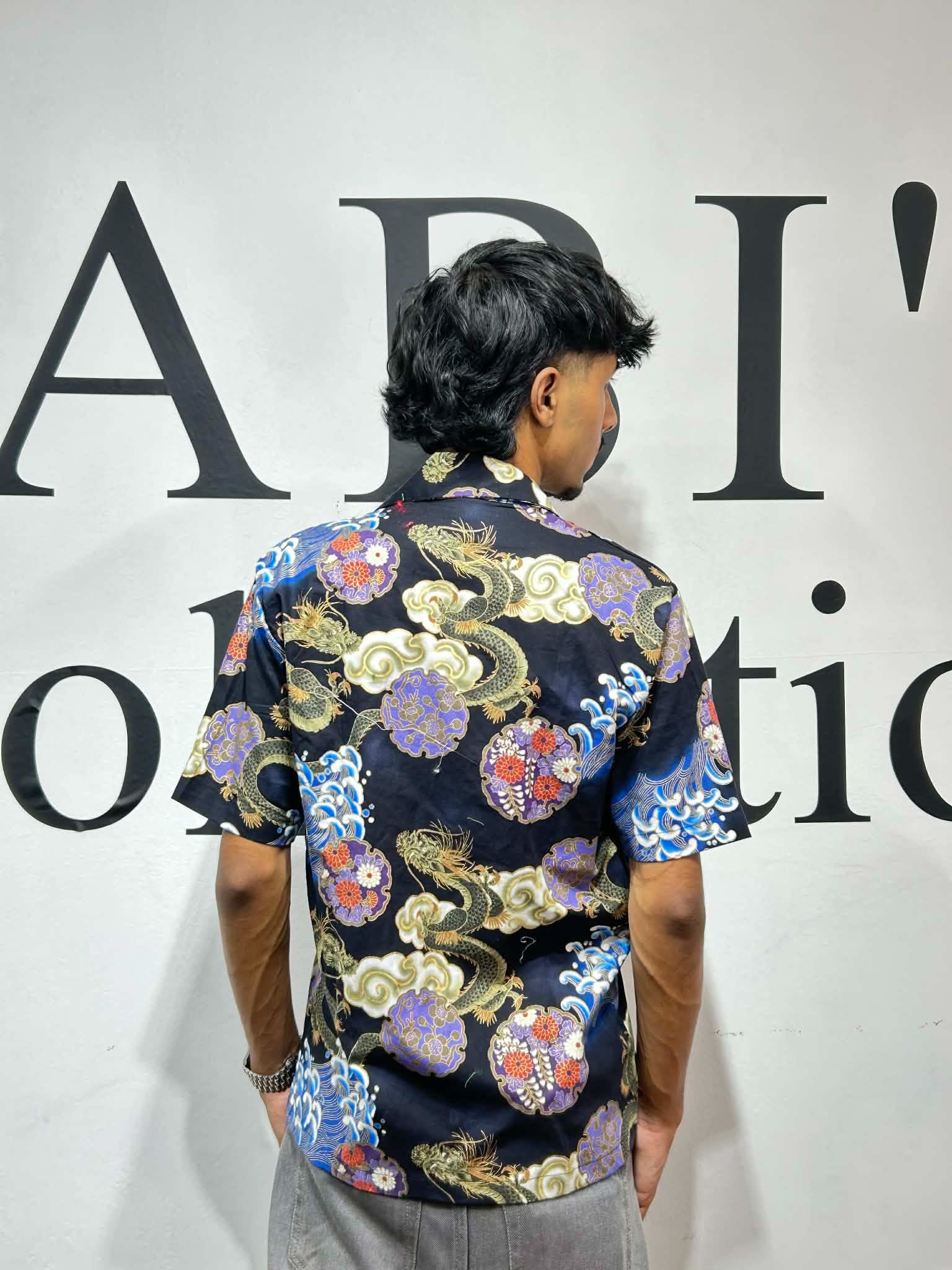 Premium Japanese Print Short Sleeve Shirt - Image 2