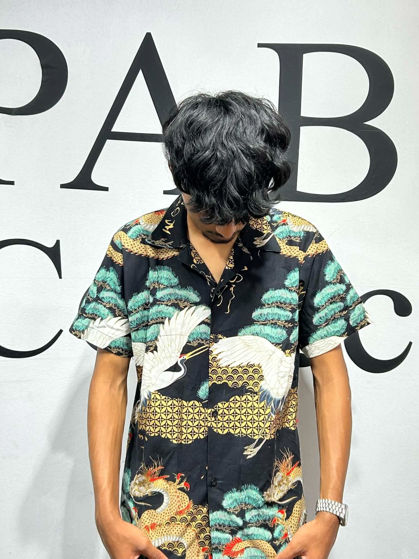 Premium Japanese Print Short Sleeve Shirt - Image 3
