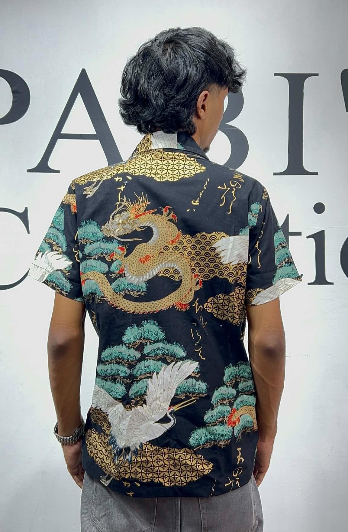 Premium Japanese Print Short Sleeve Shirt - Image 5