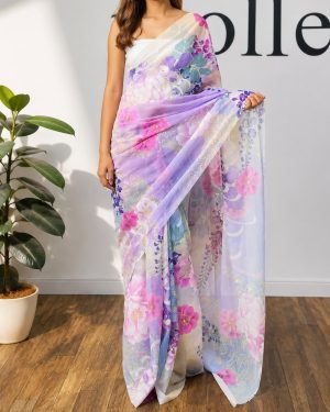 Authentic Wagara (Japanese) Saree