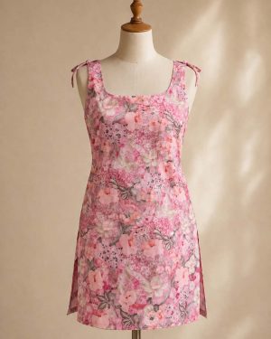 Padded Backless Kurti Top