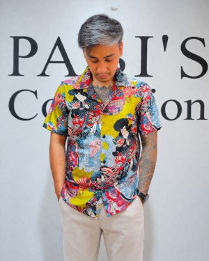 Premium Japanese Print Short Sleeve Shirt