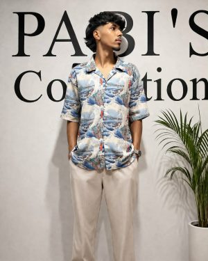 Premium Japanese Print Short Sleeve Shirt